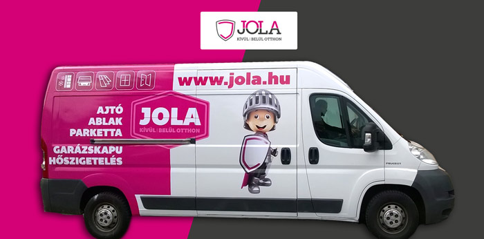 JOLA parketta szolgáltatása a házhozszállítás