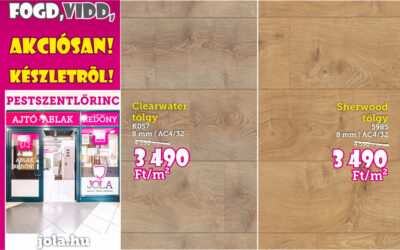 Pestszentlőrinc készletes padló akció